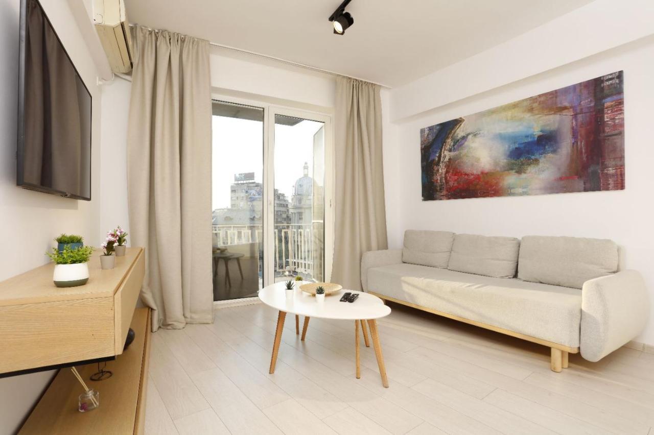2 Bedroom Apartment With Amazing View In City Center Bucharest Exterior photo